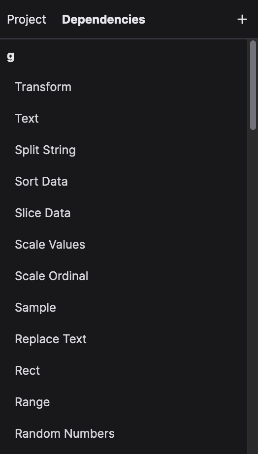 Dependencies Tab in the Outliner