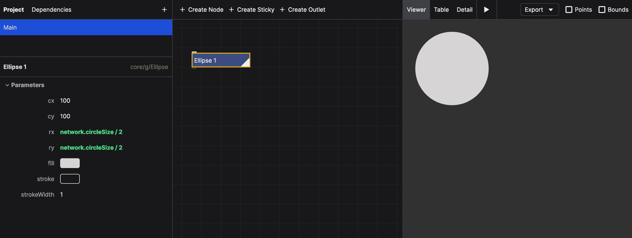 Using the Parameter